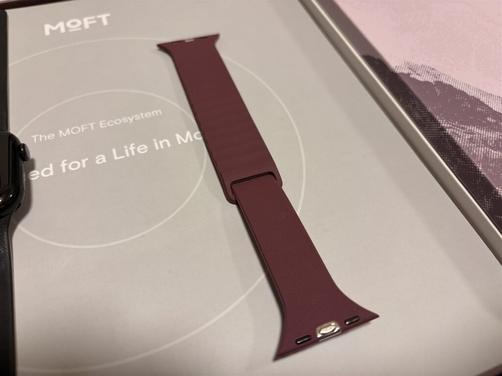 Snap Watch Band Lite Sportのプラム面